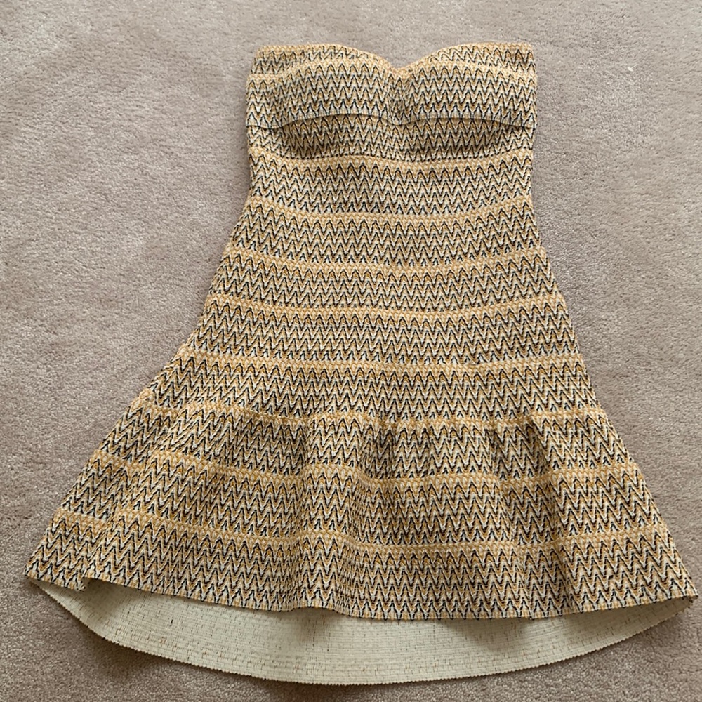 WOW Couture strapless dress size small